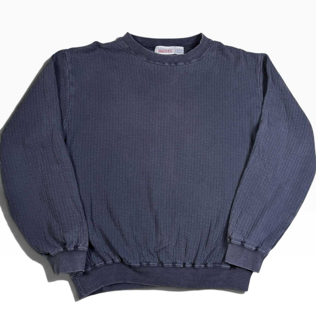 Vintage 90s Independently Basic Faded Crewneck L 2