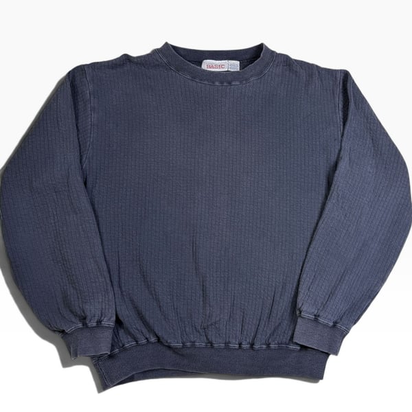 Vintage 90s Independently Basic Faded Crewneck L