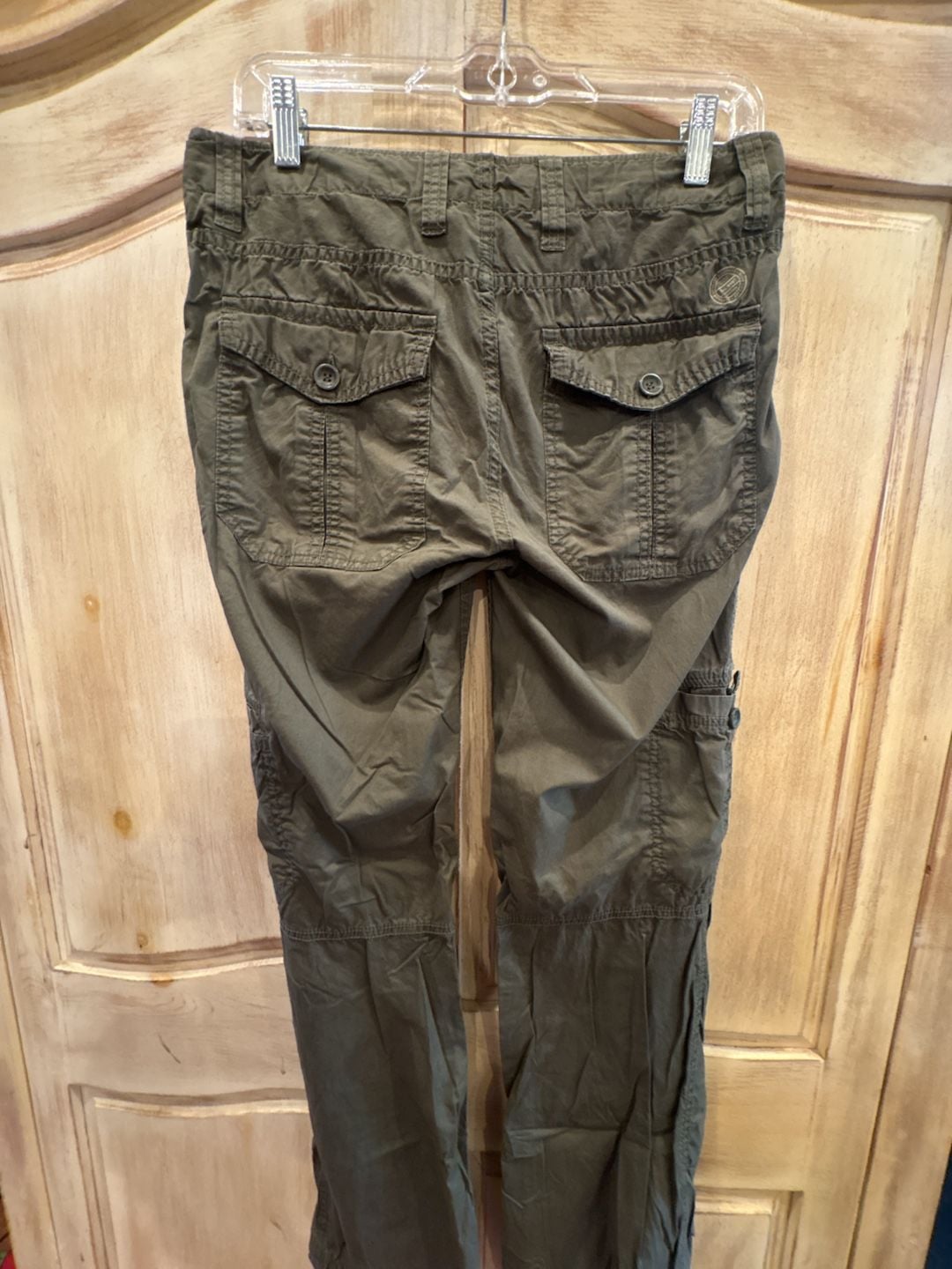 L.O.G.G. Cargo Pants Size 8 Olive Green Cotton Utility Trousers 8