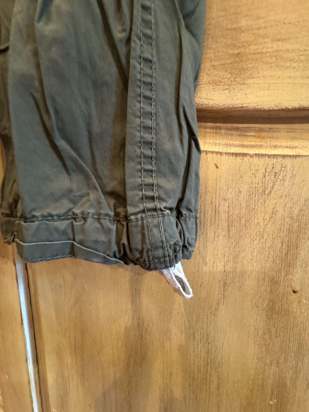 L.O.G.G. Cargo Pants Size 8 Olive Green Cotton Utility Trousers 10