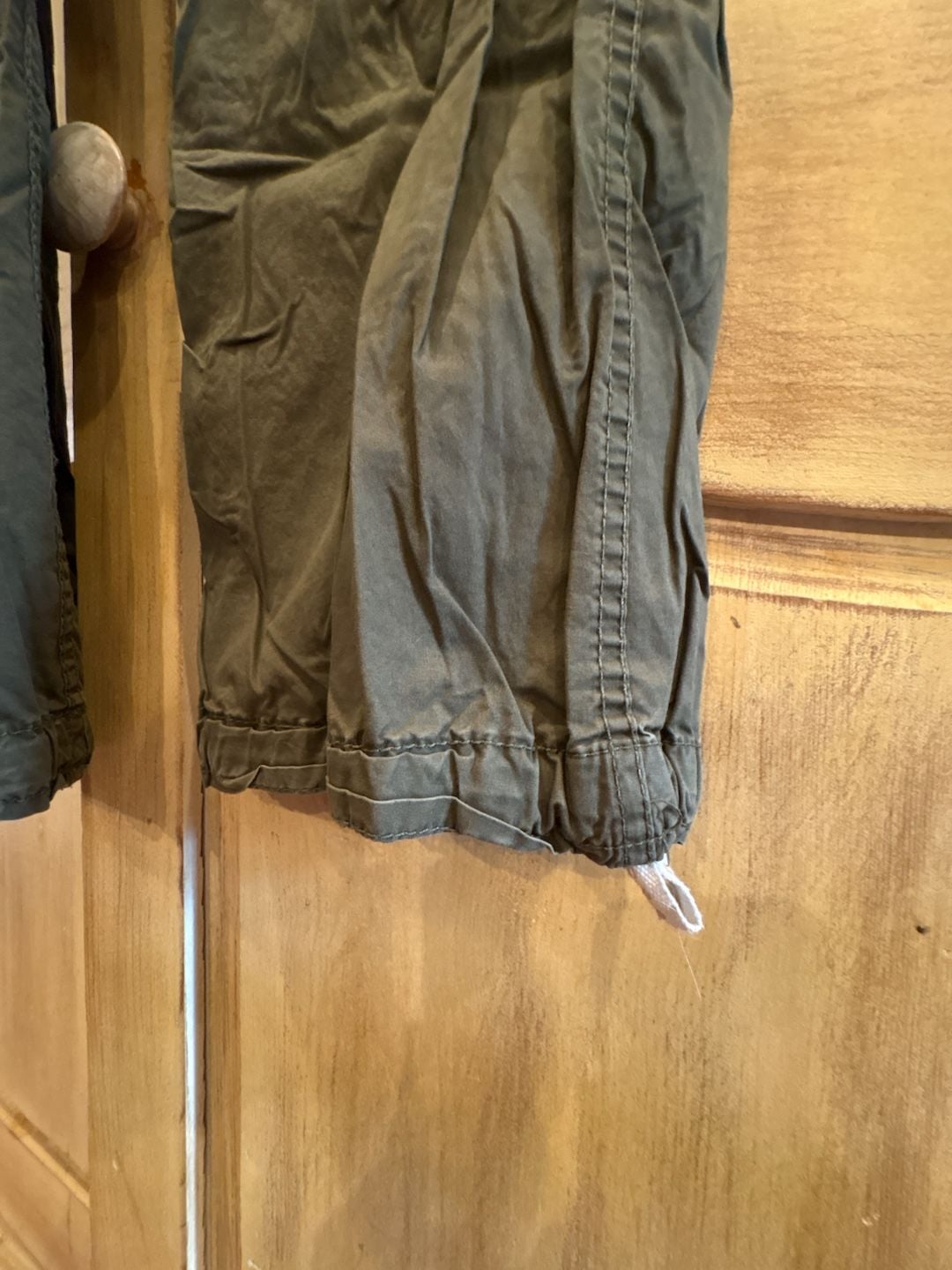 L.O.G.G. Cargo Pants Size 8 Olive Green Cotton Utility Trousers 11
