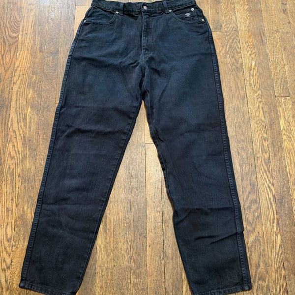Vintage 90’s Harley-Davidson Classic Jeans Size 14/R Black Denim Cotton