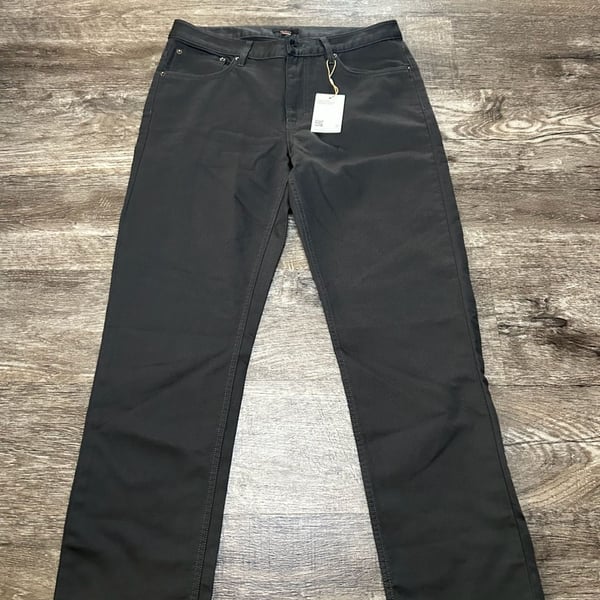 Quince 32x30 Black Stretch Canvas 5-Pocket Tech Pants New With Tags
