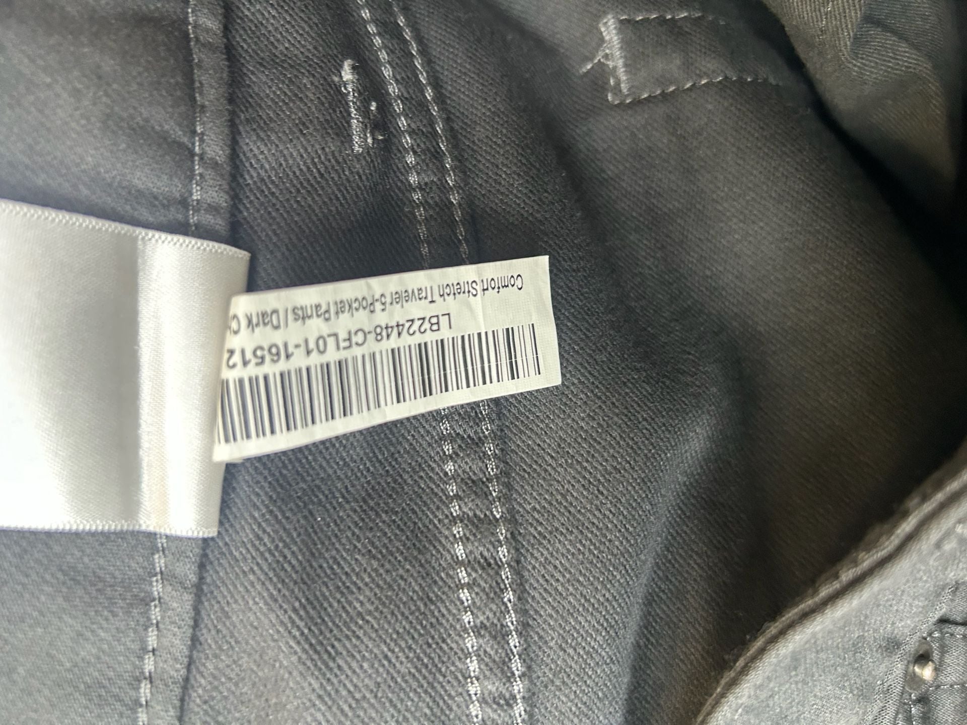 Quince 32x30 Black Stretch Canvas 5-Pocket Tech Pants New With Tags 10