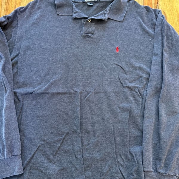 Polo Ralph Lauren Long Sleeve Polo Shirt Size XL
