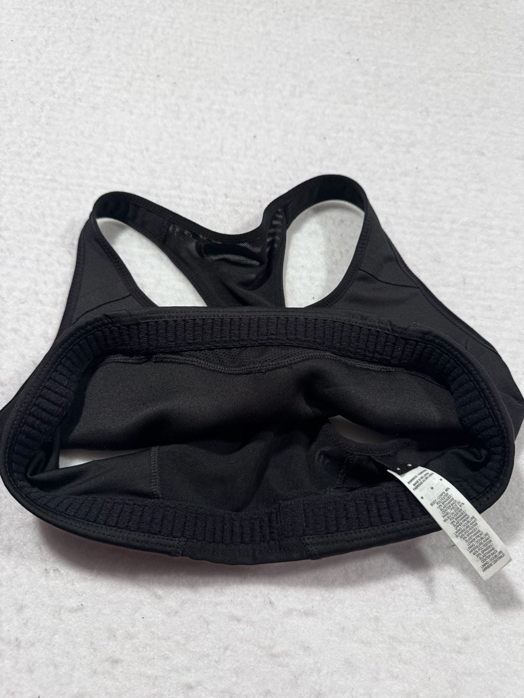 Nike Victory Shape Sports Bra Size M Black White 9