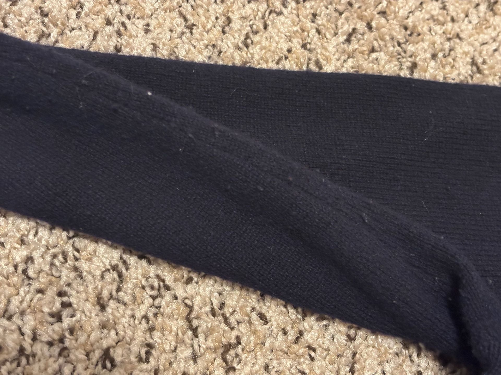 J.Crew Cashmere Sweater Size XS Navy Blue Crewneck 6