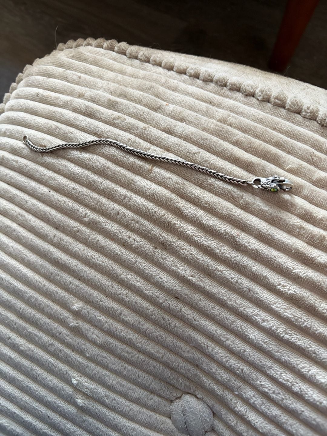 John Hardy 925 7 1/2 inch sterling silver woven bracelet 3