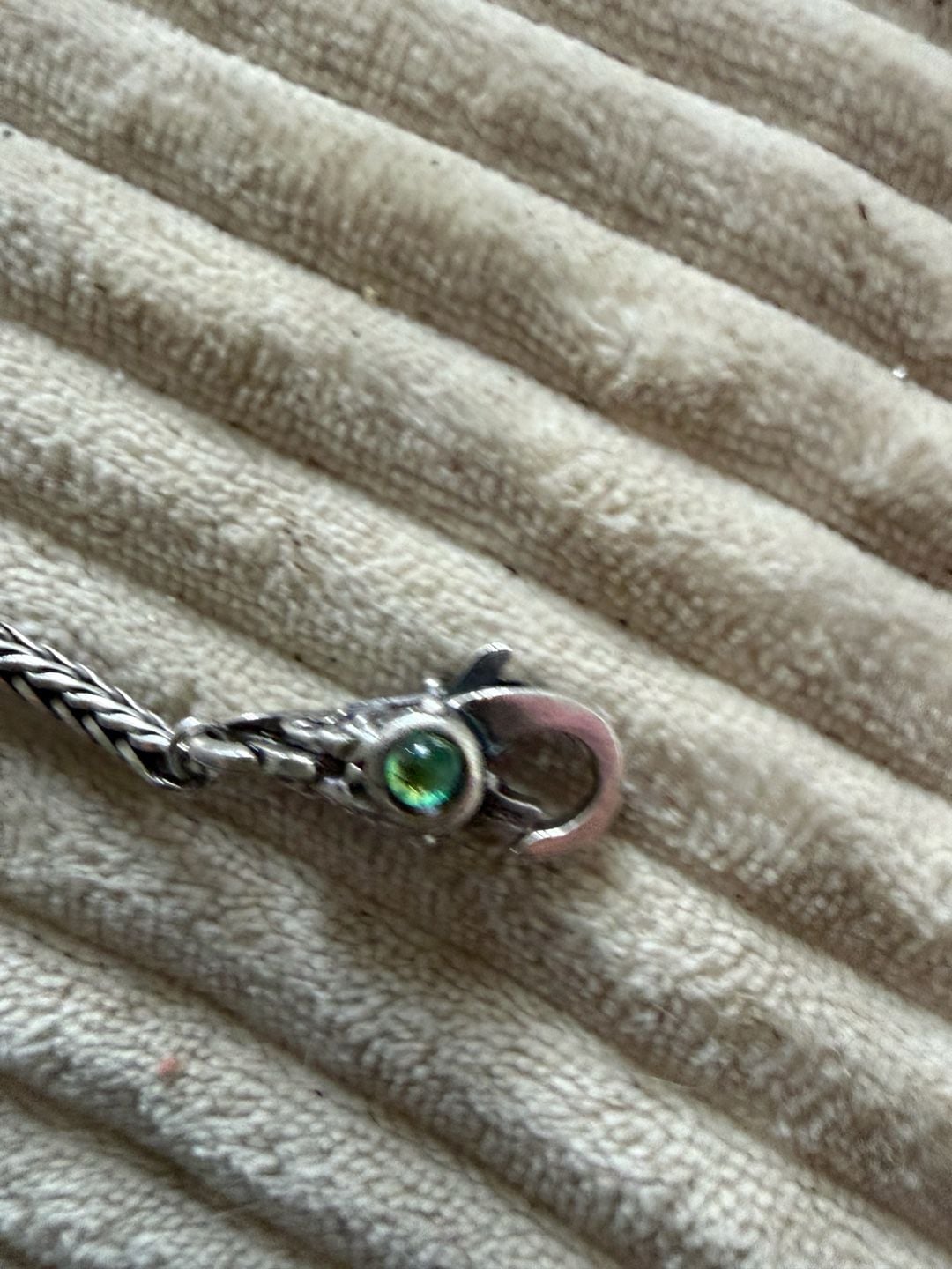 John Hardy 925 7 1/2 inch sterling silver woven bracelet 4