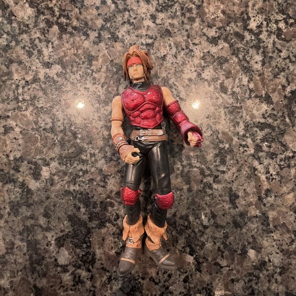 Blue Box Toys The Legend of Dragoon Dart Action Figure Red Armor