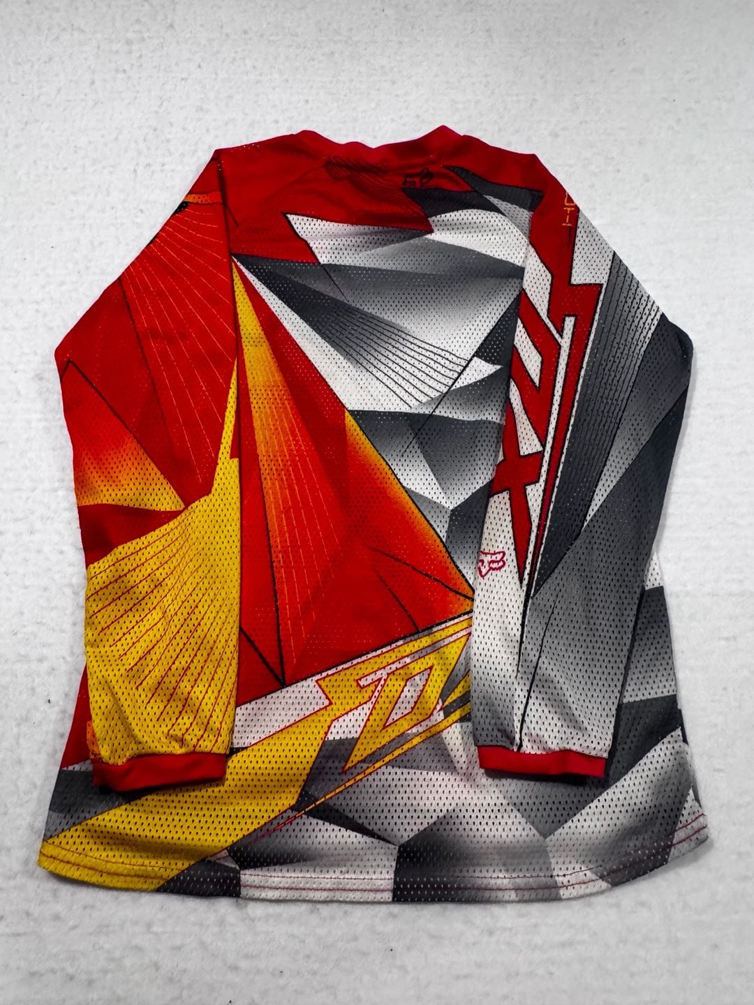 Fox Racing Airline HC Jersey Youth L Red Yellow Motocross 7
