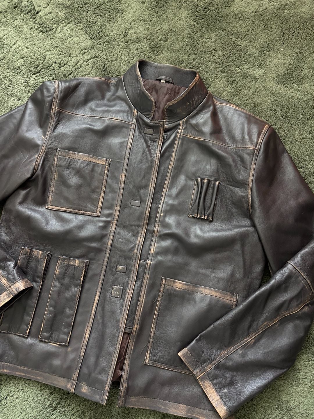 Matchless Han Solo Leather Jacket Brown 3