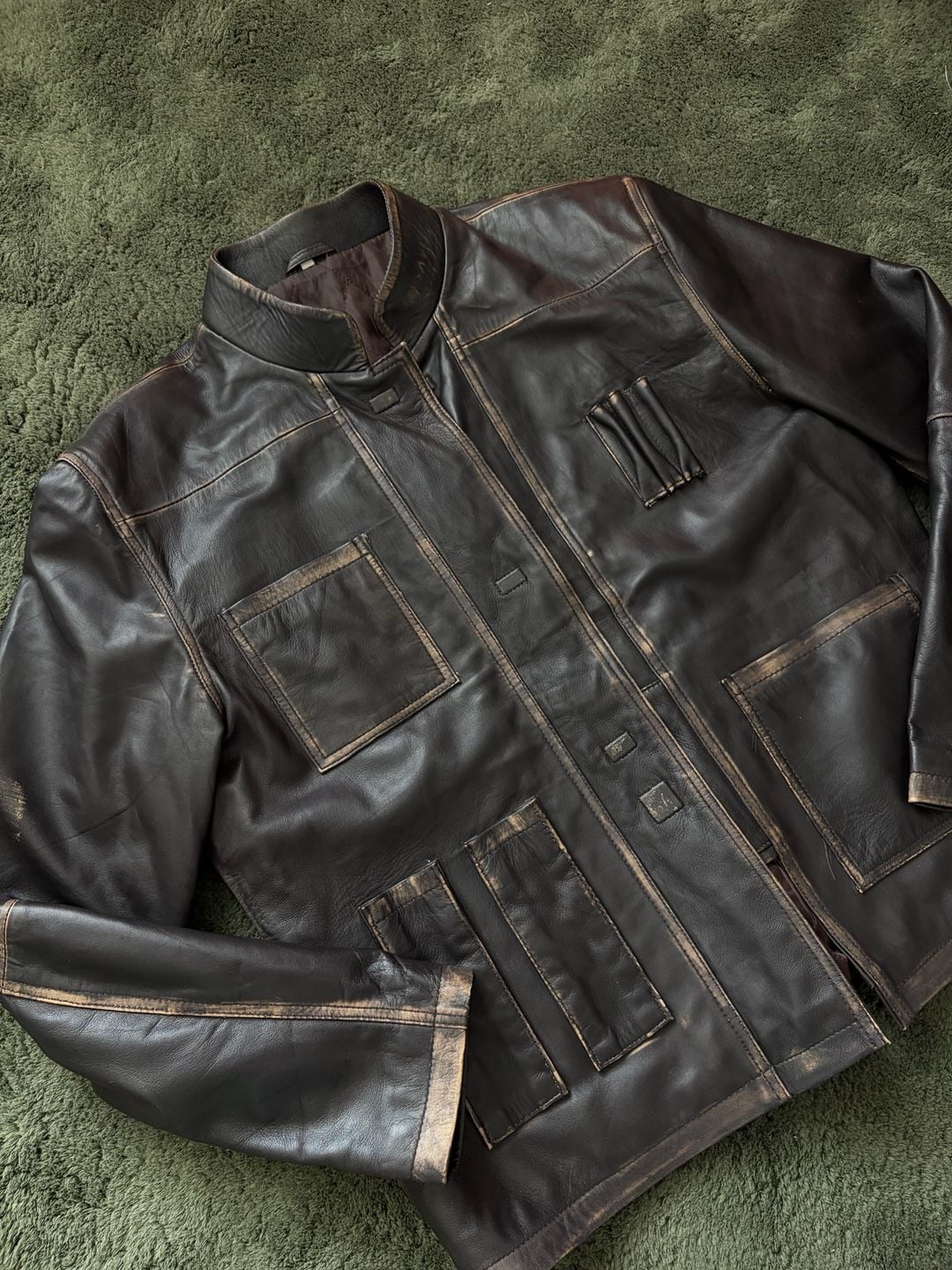 Matchless Han Solo Leather Jacket Brown 4