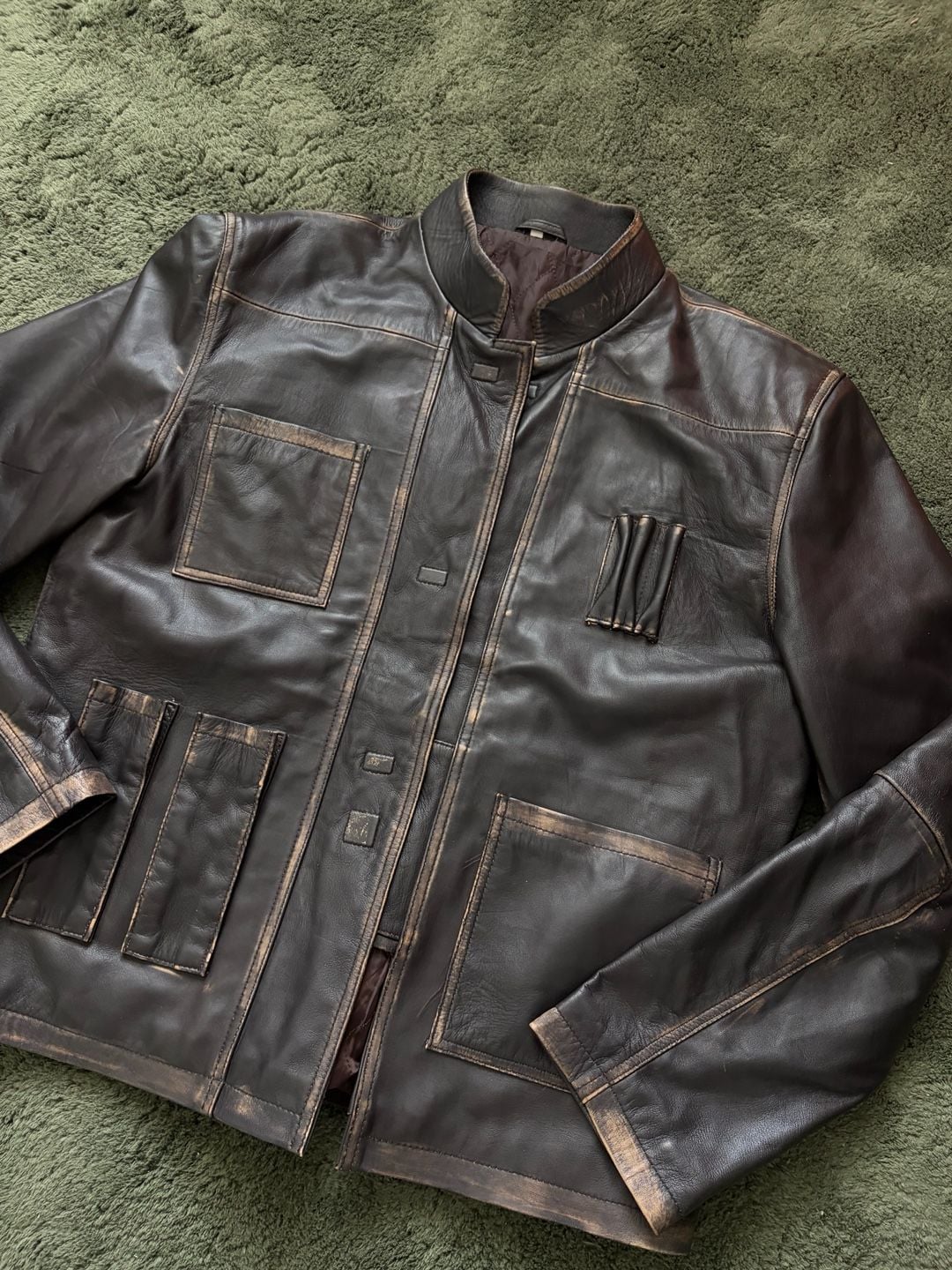 Matchless Han Solo Leather Jacket Brown 5