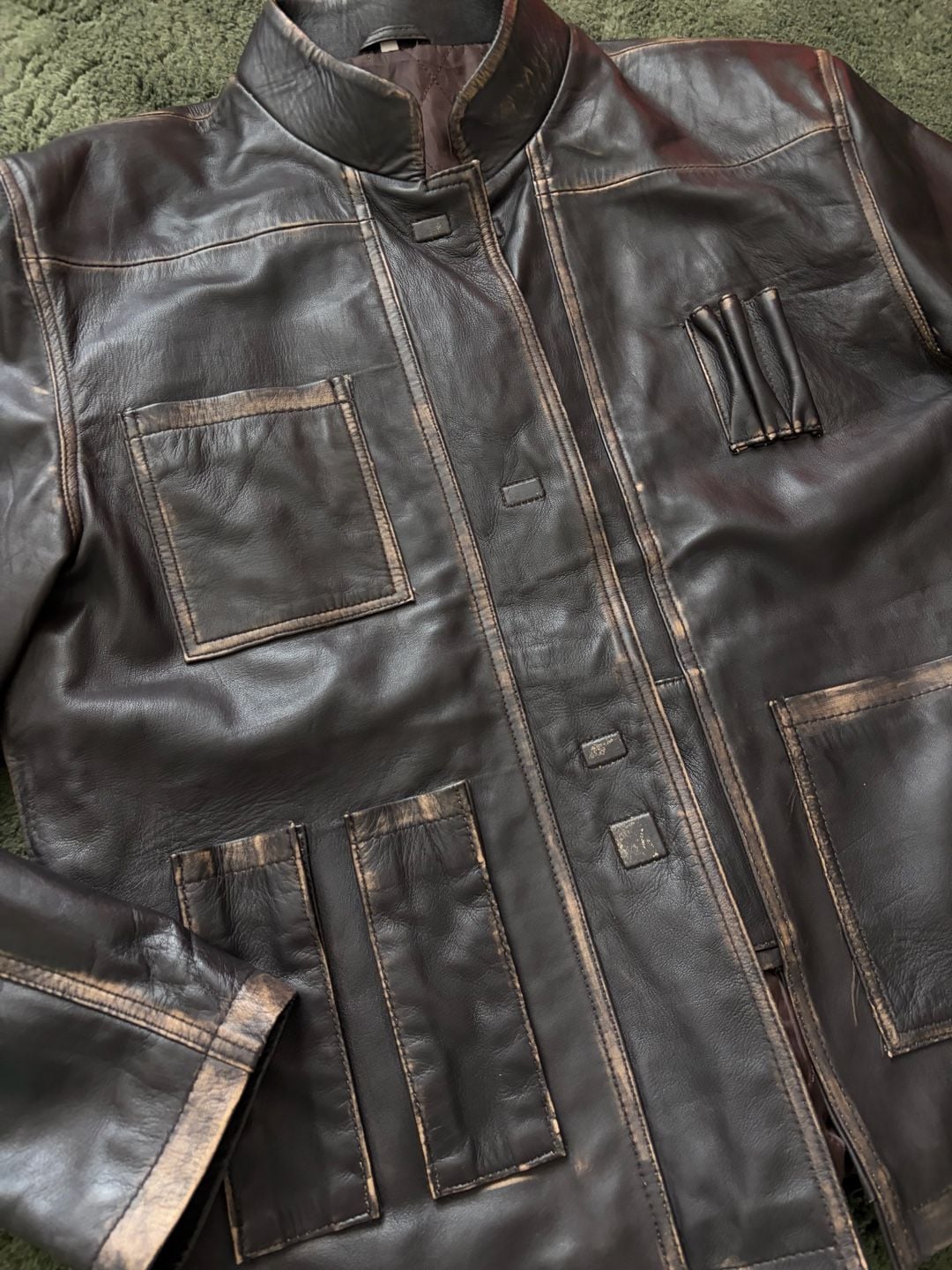 Matchless Han Solo Leather Jacket Brown 6