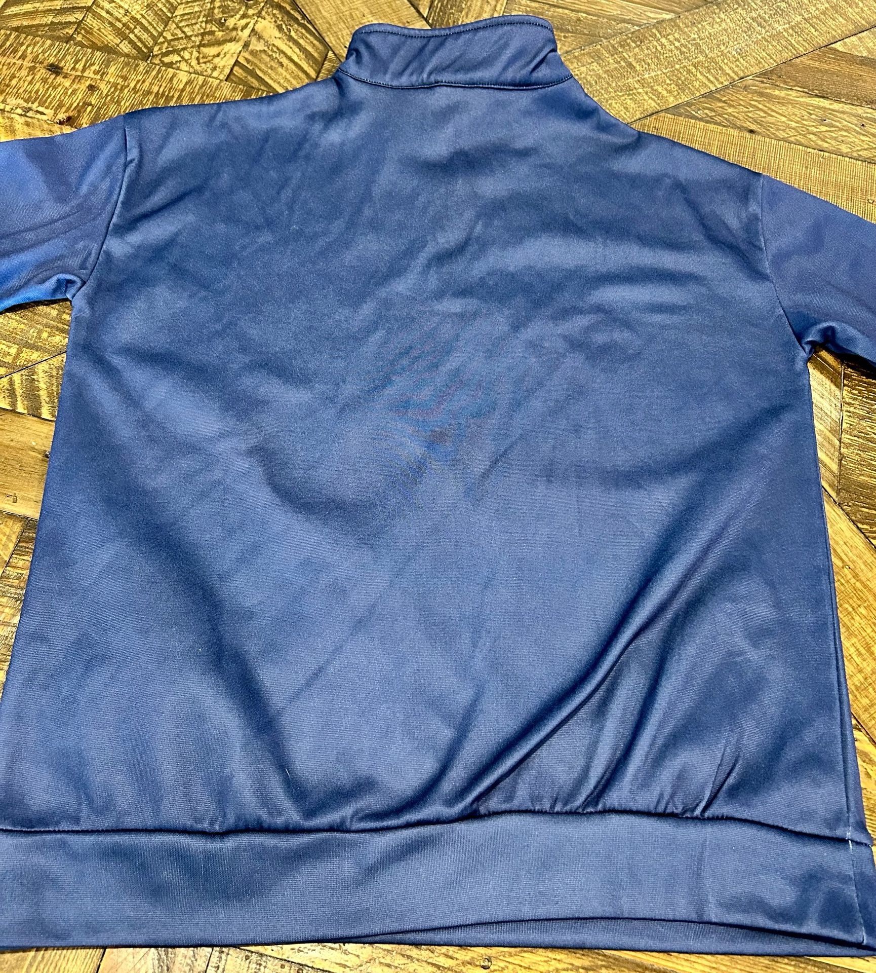 Ole Miss Rebels 1/4 Zip Pullover Sweatshirt Size S Blue 6