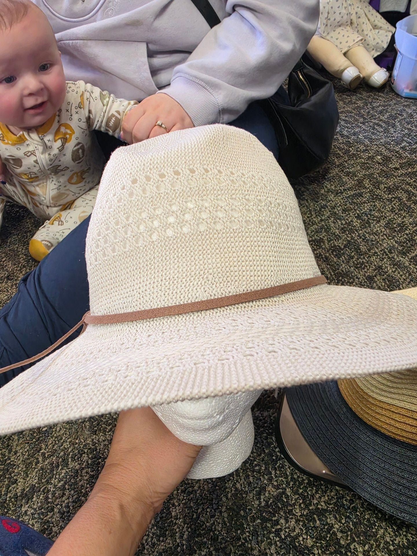 Time And Tru Women'S Knit Panama Hat 3