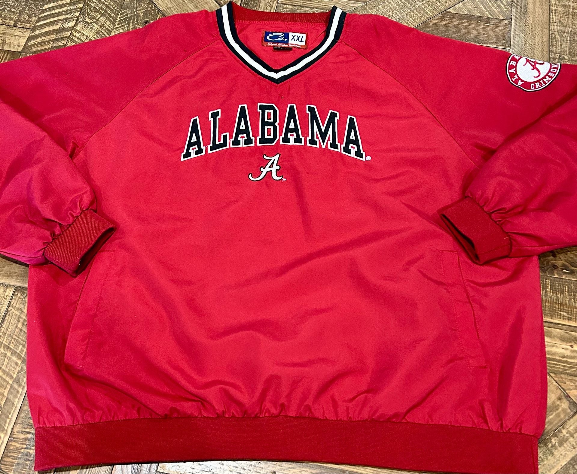 Cadre Alabama Crimson Tide Windbreaker Pullover Jacket Size XXL Red 2