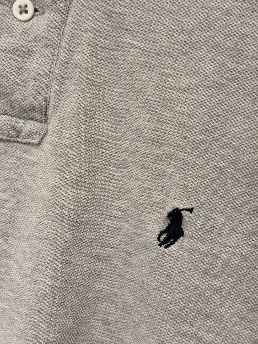Polo Ralph Lauren Classic Fit Mesh Polo Shirt Size XL Gray Cotton Short Sleeve 3