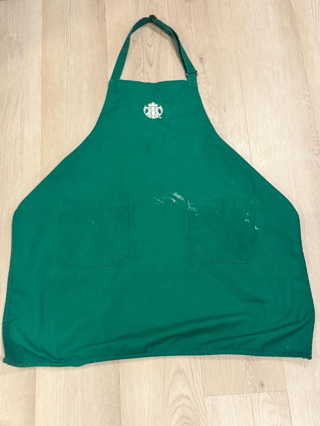 Starbucks Green Barista Apron With Pockets Uniform 1