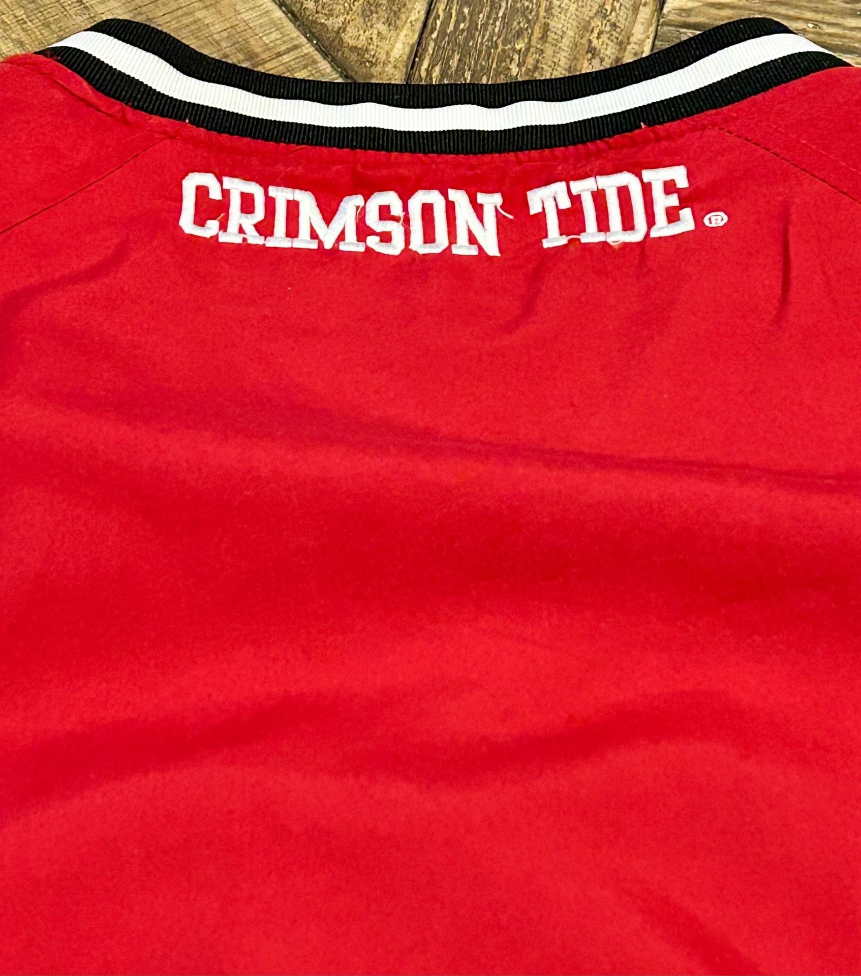 Cadre Alabama Crimson Tide Windbreaker Pullover Jacket Size XXL Red 9