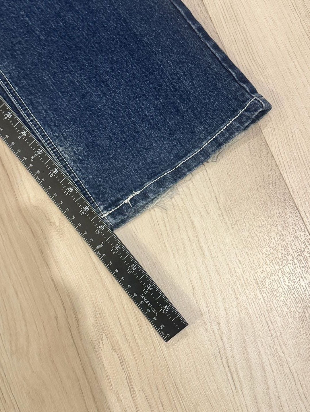 Zco Jeans Embroidered Cross Rhinestone Bootcut Denim Size 30 5