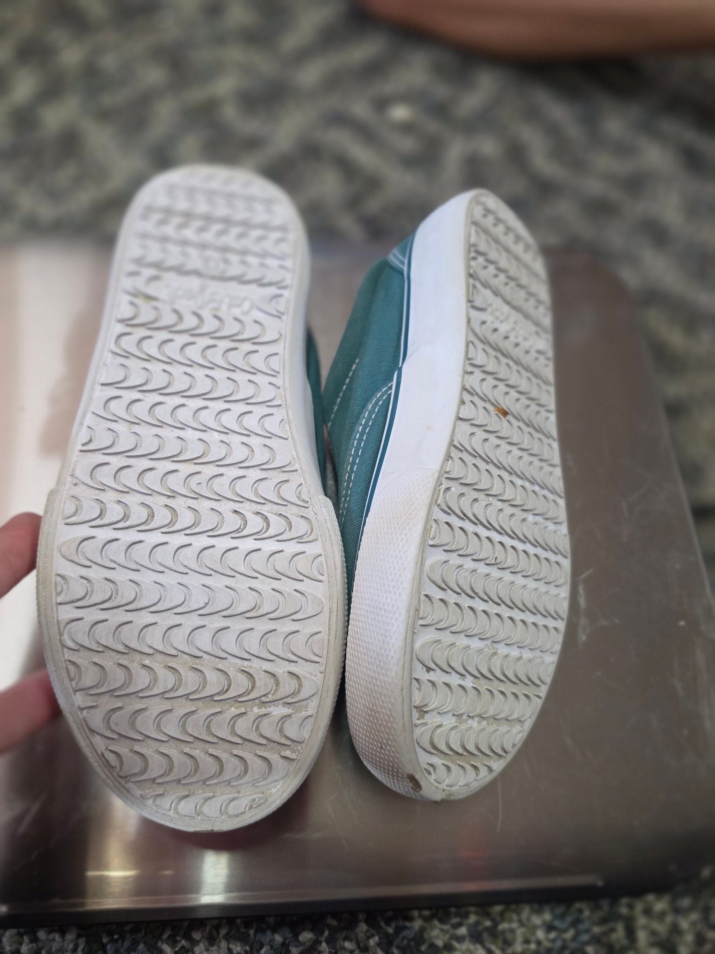 Cat & Jack Canvas Sneakers Size 13 Blue 5