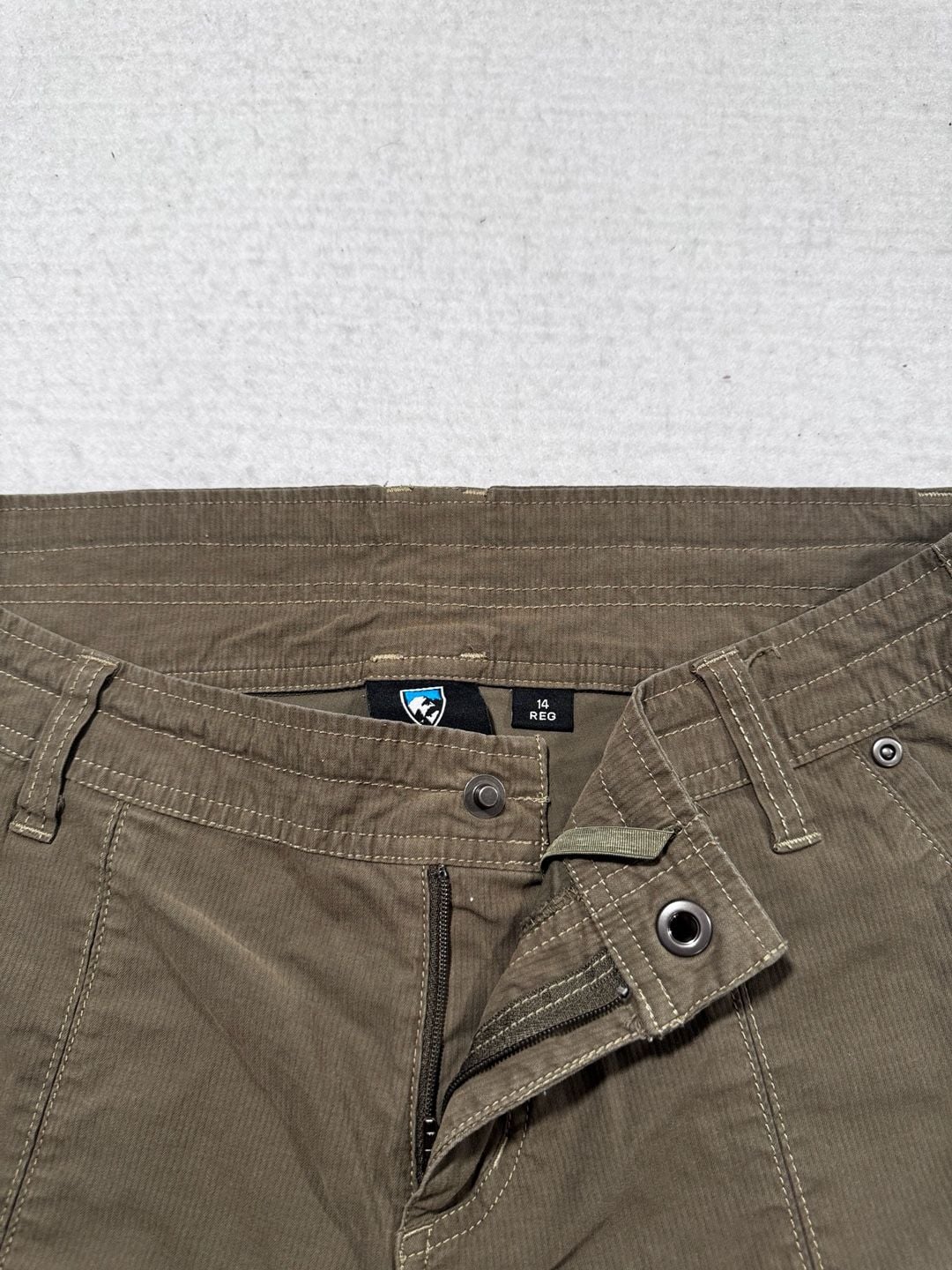 KUHL Women’s Corduroy Pants Size 14 Regular Olive Green 5