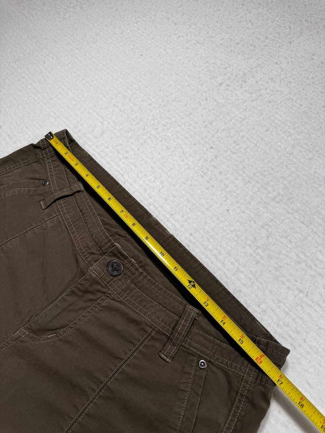 KUHL Women’s Corduroy Pants Size 14 Regular Olive Green 7