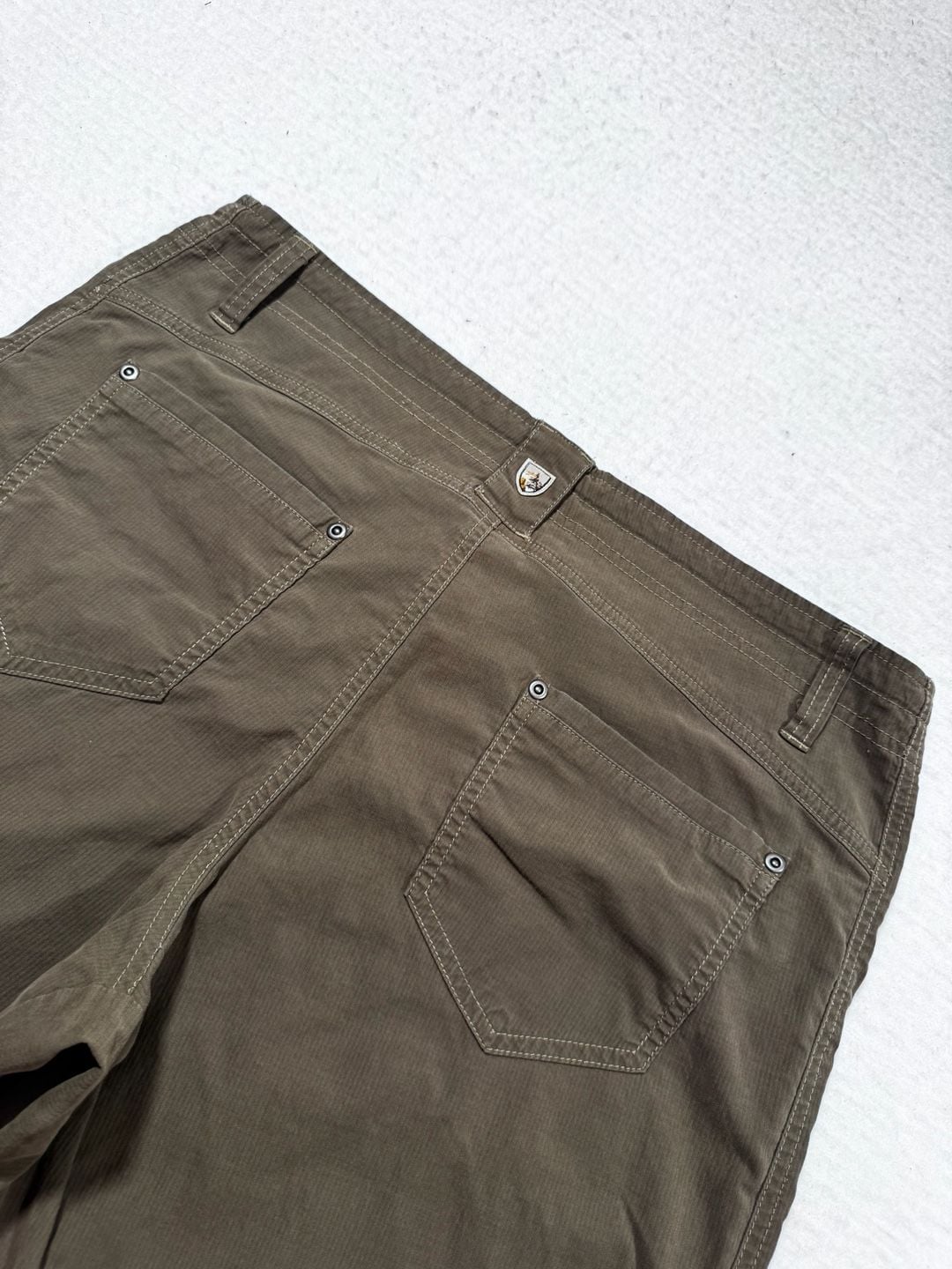 KUHL Women’s Corduroy Pants Size 14 Regular Olive Green 8