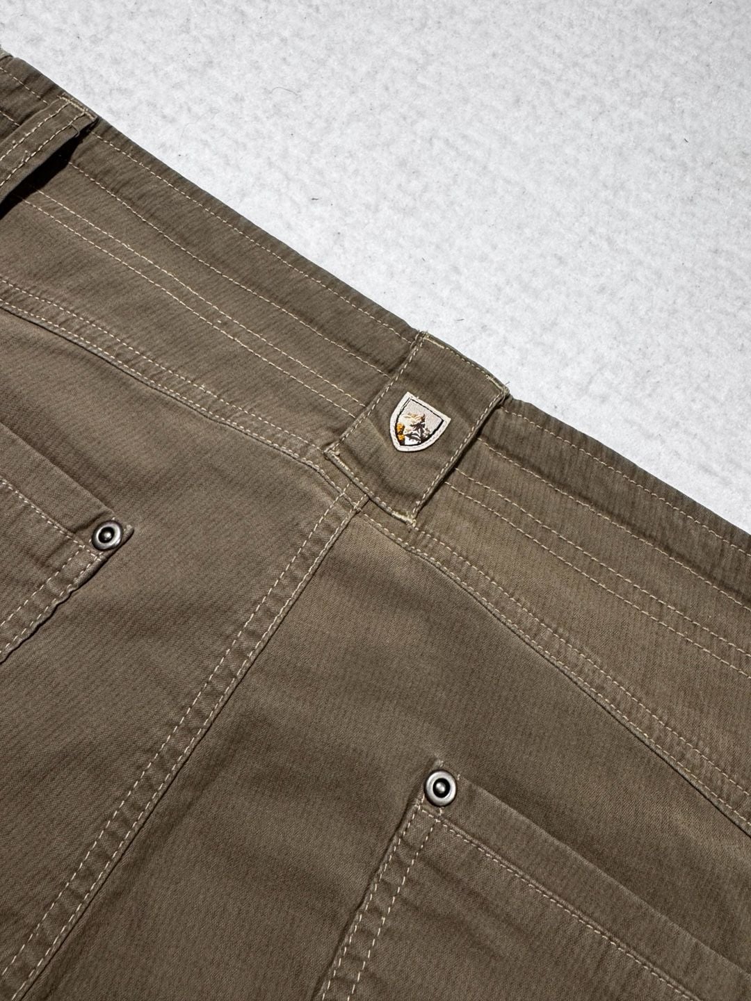 KUHL Women’s Corduroy Pants Size 14 Regular Olive Green 9