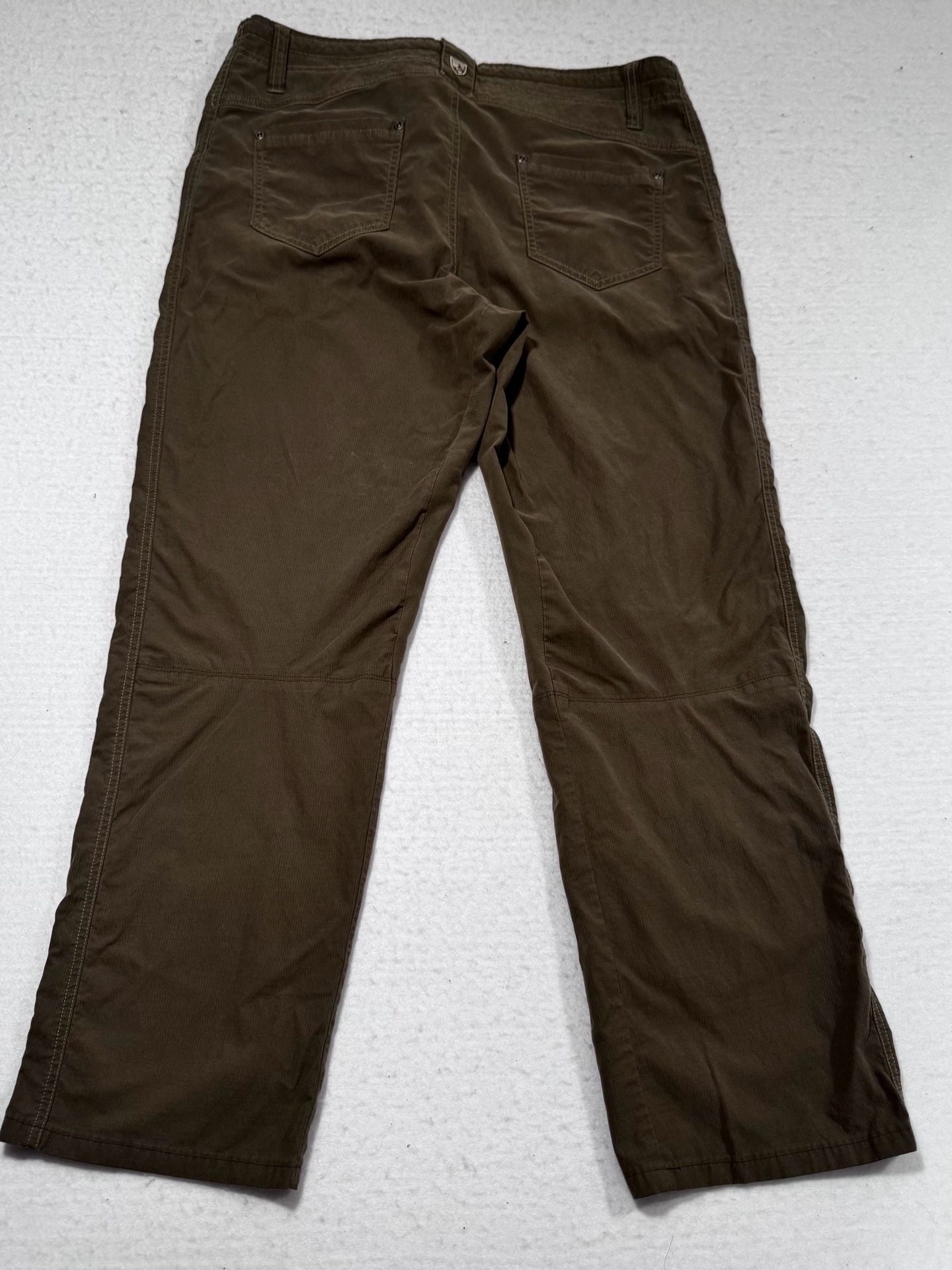 KUHL Women’s Corduroy Pants Size 14 Regular Olive Green 10