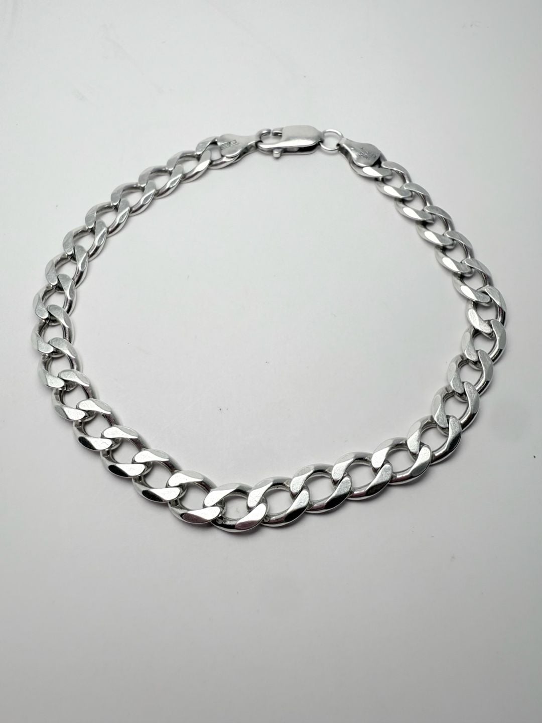 925 Italian Made Curb Chain Necklace 925 Sterling Silver 2