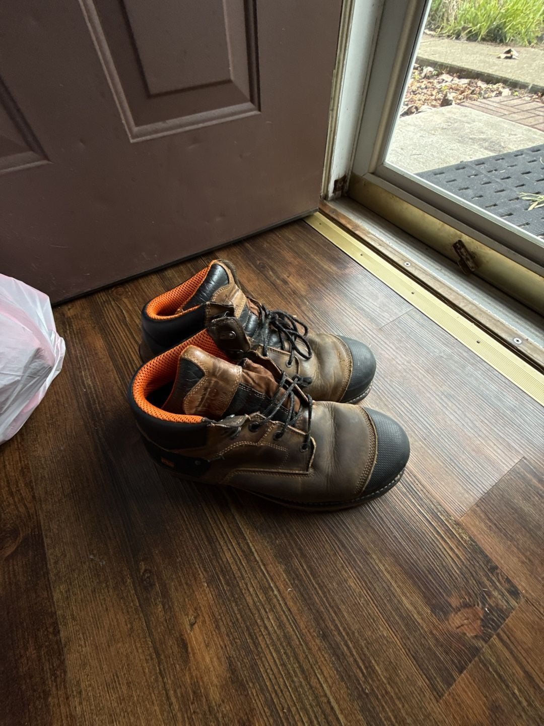 Timberland Pro Boondock Work Boots Brown Leather 2