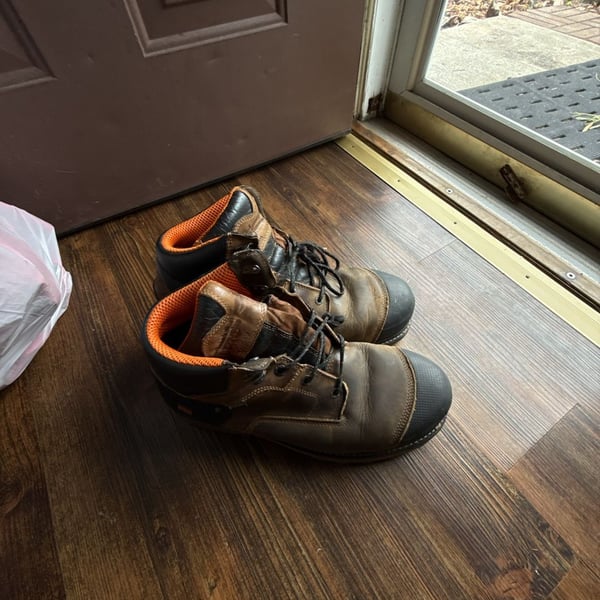 Timberland Pro Boondock Work Boots Brown Leather