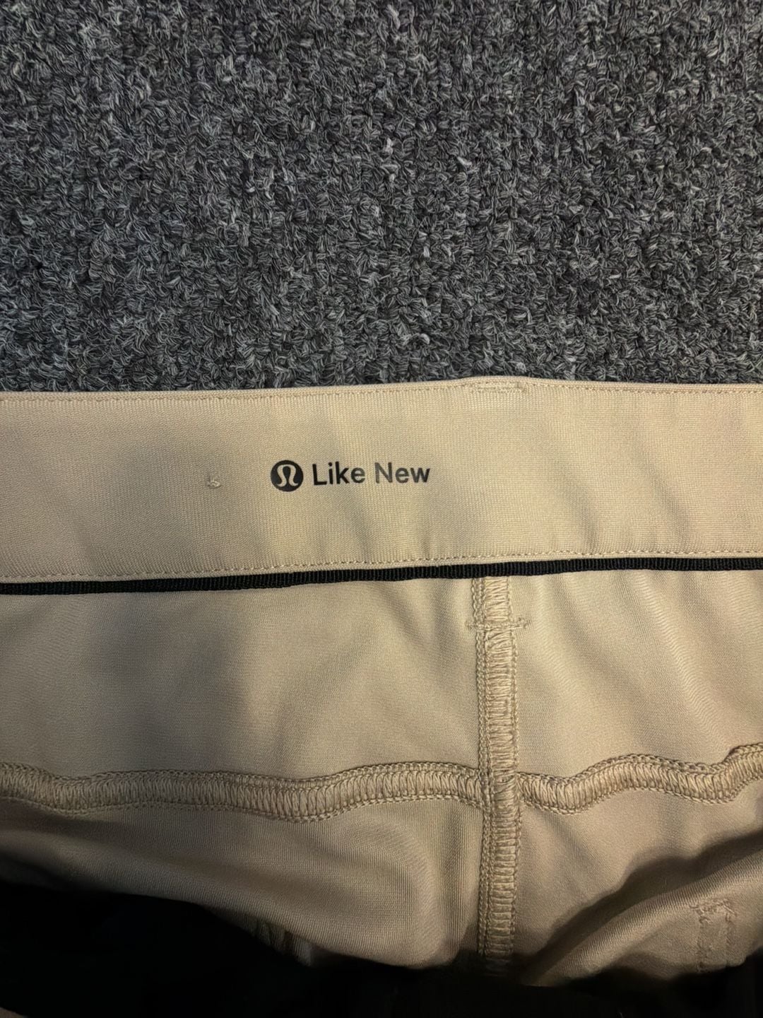 Lululemon ABC Pant Slim 34 Tan Stretch Cotton 5-Pocket 3