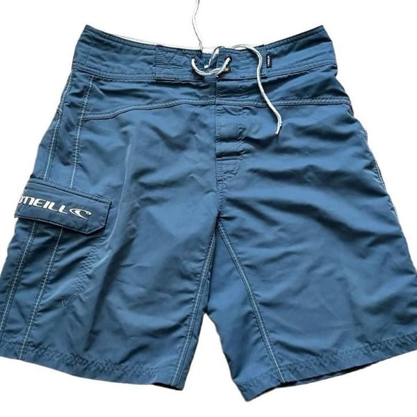 O'Neill Board Shorts Fifty Years Day One Blue Surf Trunks