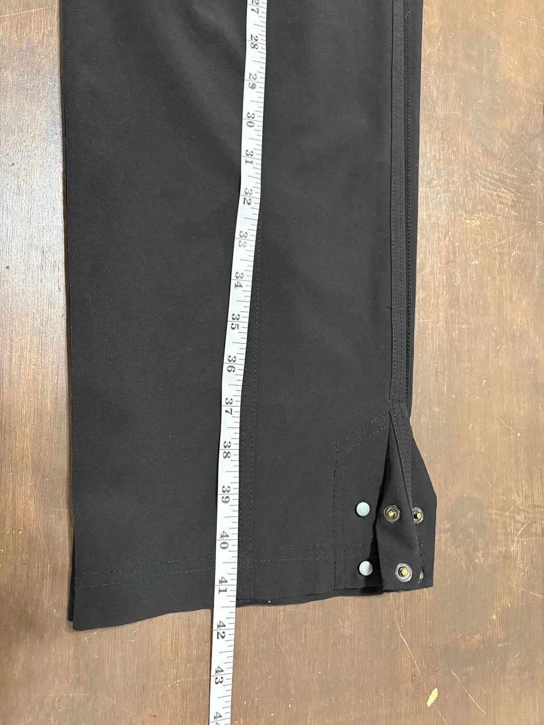 Zenergy Golf By Chico's Size 1 Black Golf Pants 9