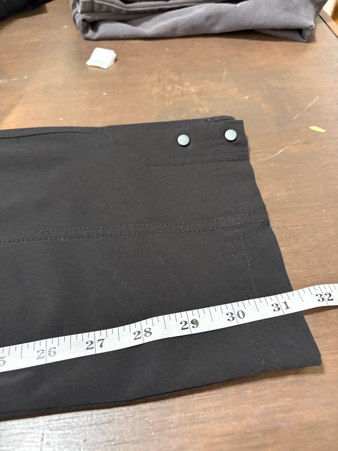 Zenergy Golf By Chico's Size 1 Black Golf Pants 13