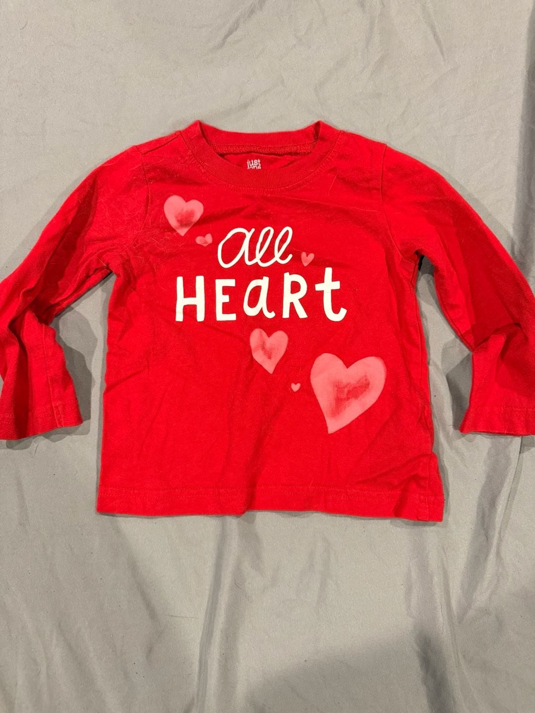 Just One You By Carter'S All Heart Size 18M Red 2
