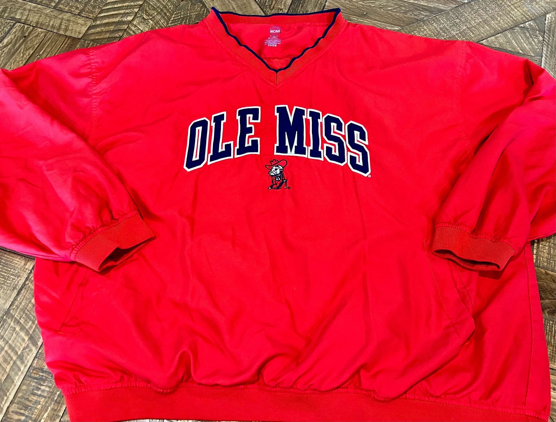 NCAA Ole Miss Rebels Windbreaker Pullover Jacket 2