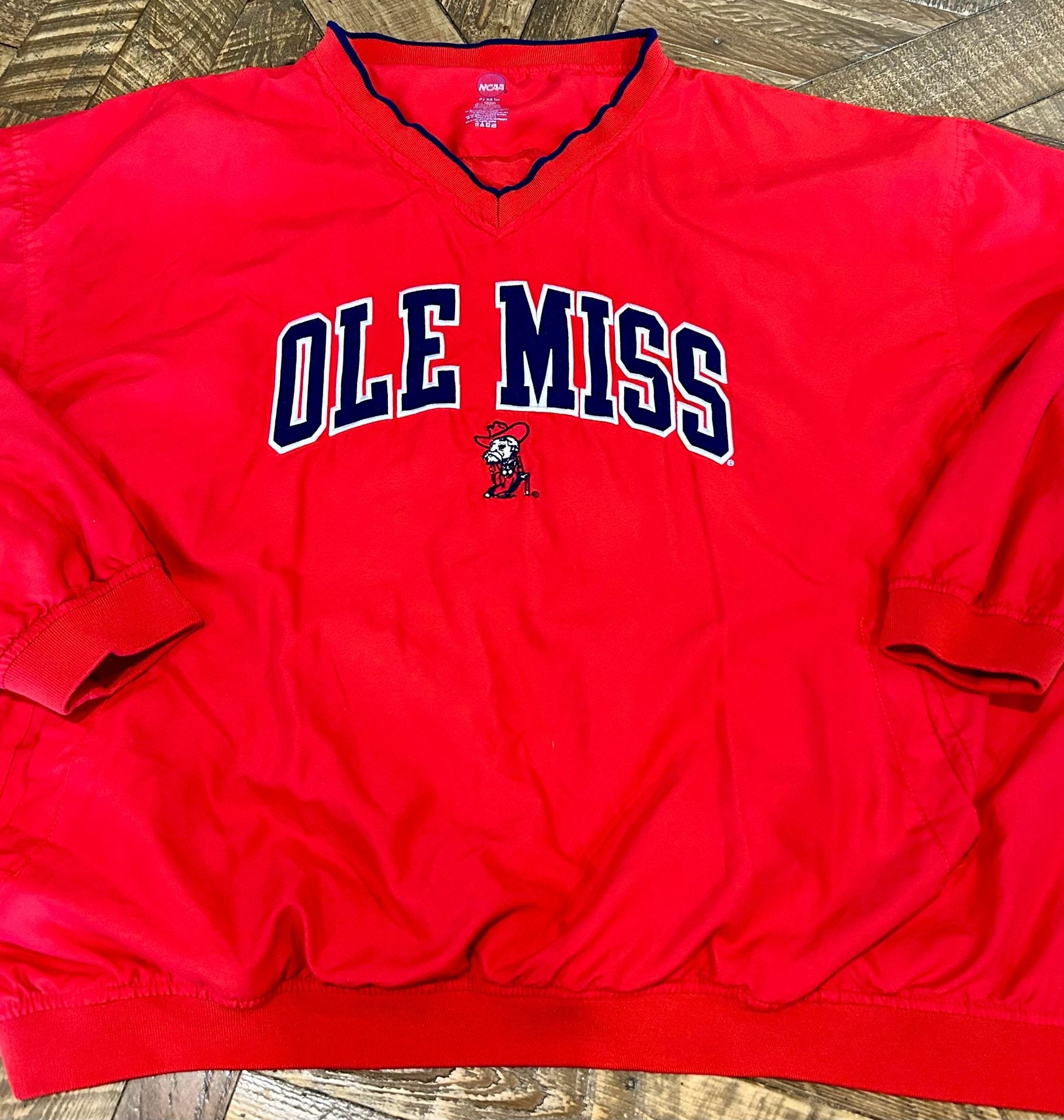 NCAA Ole Miss Rebels Windbreaker Pullover Jacket 5