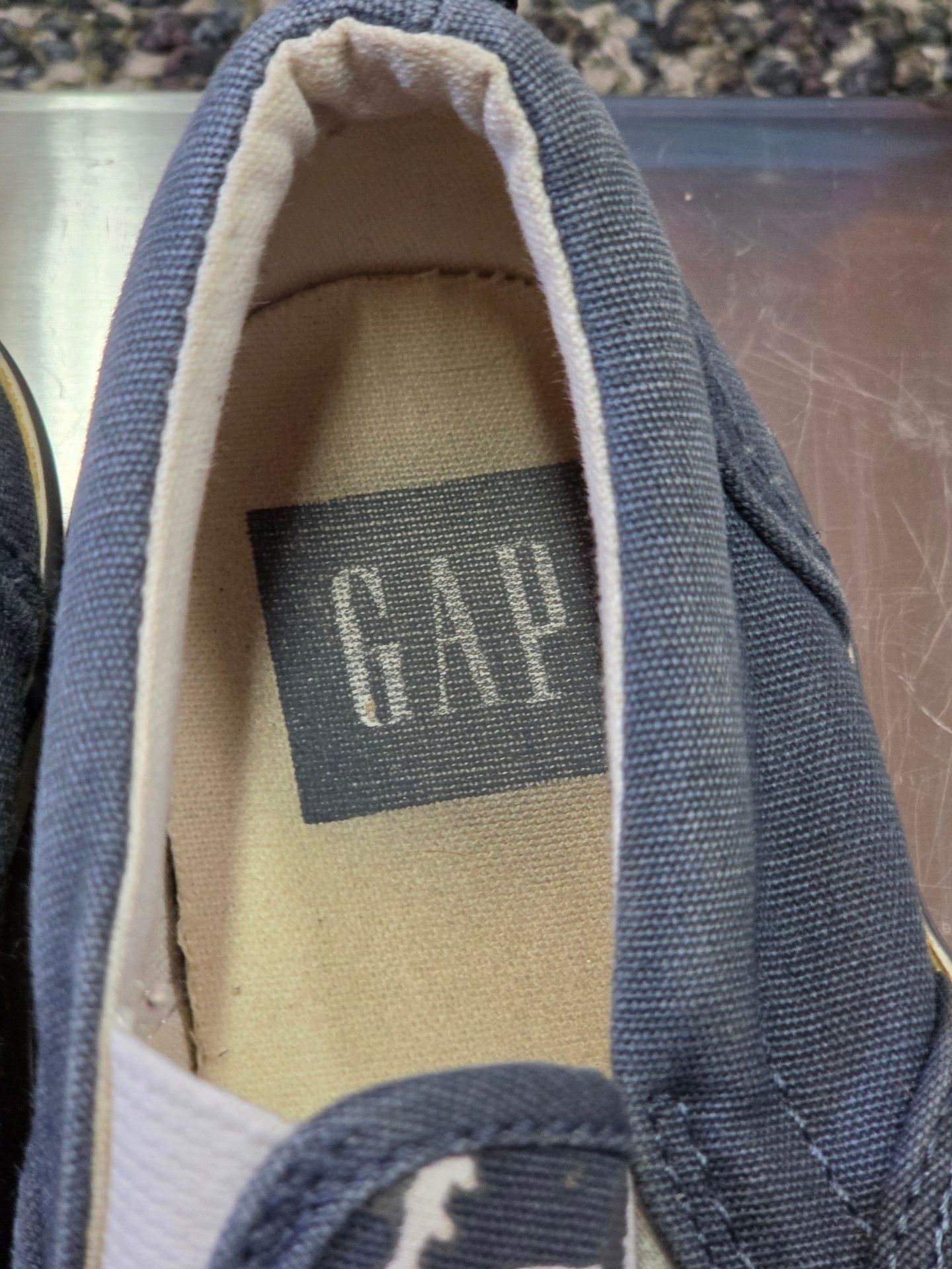 Gap Shark Print Slip On Sneakers 3