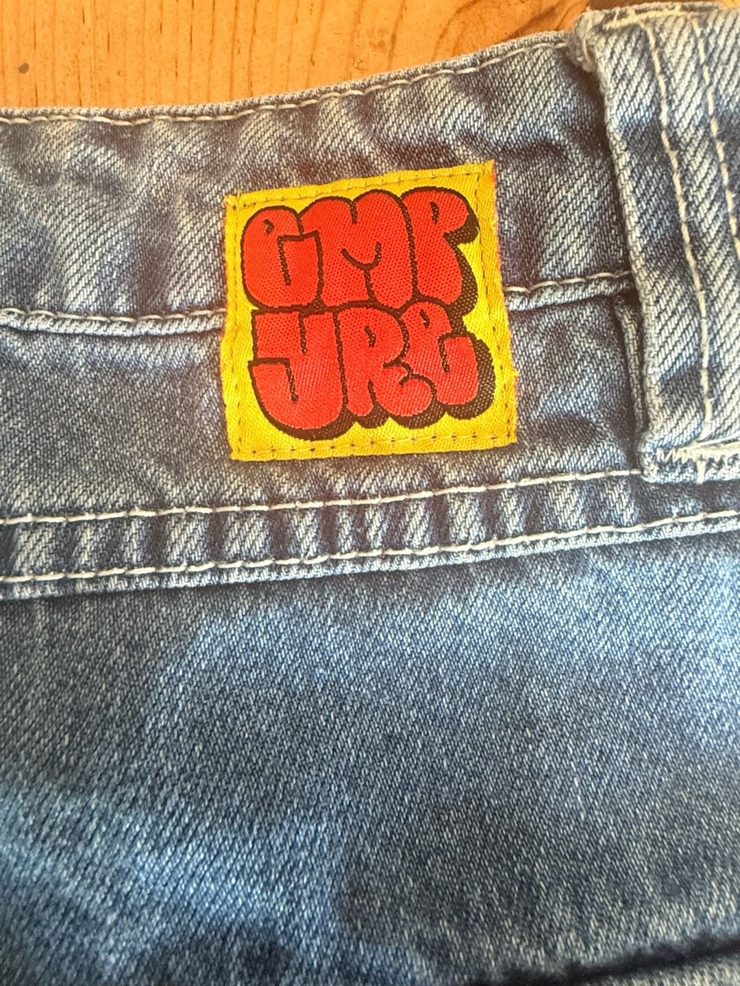 Empyre Blue Denim Y2K Baggy Skater Cargo Jeans - Size 32 6
