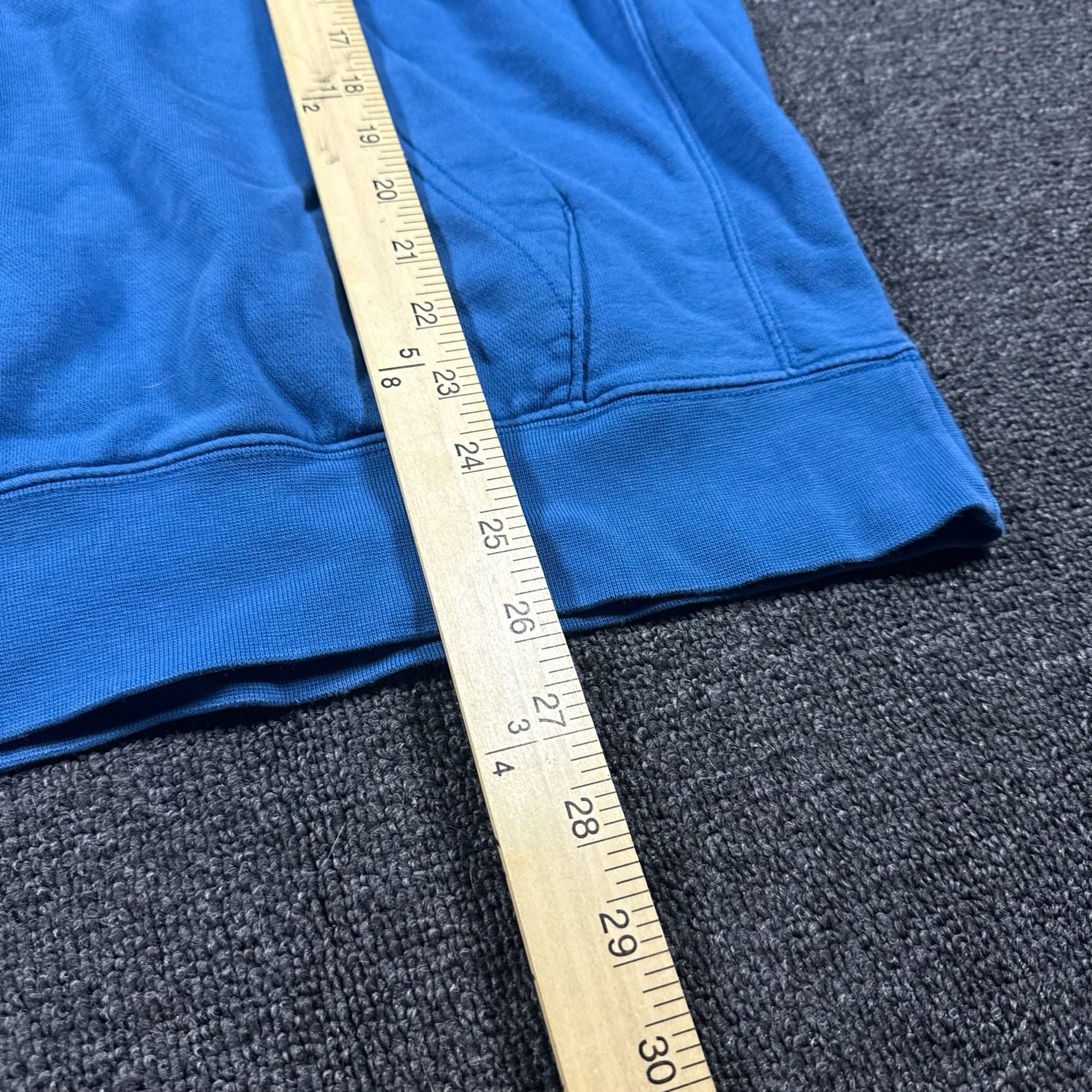 Nike Multi Logo Embroidered Hoodie Blue 8