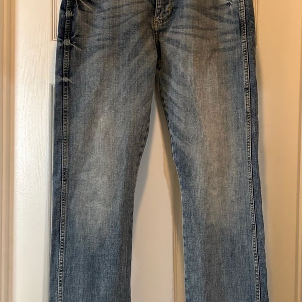 Wrangler Retro Slim Boot Jeans Medium Wash Blue