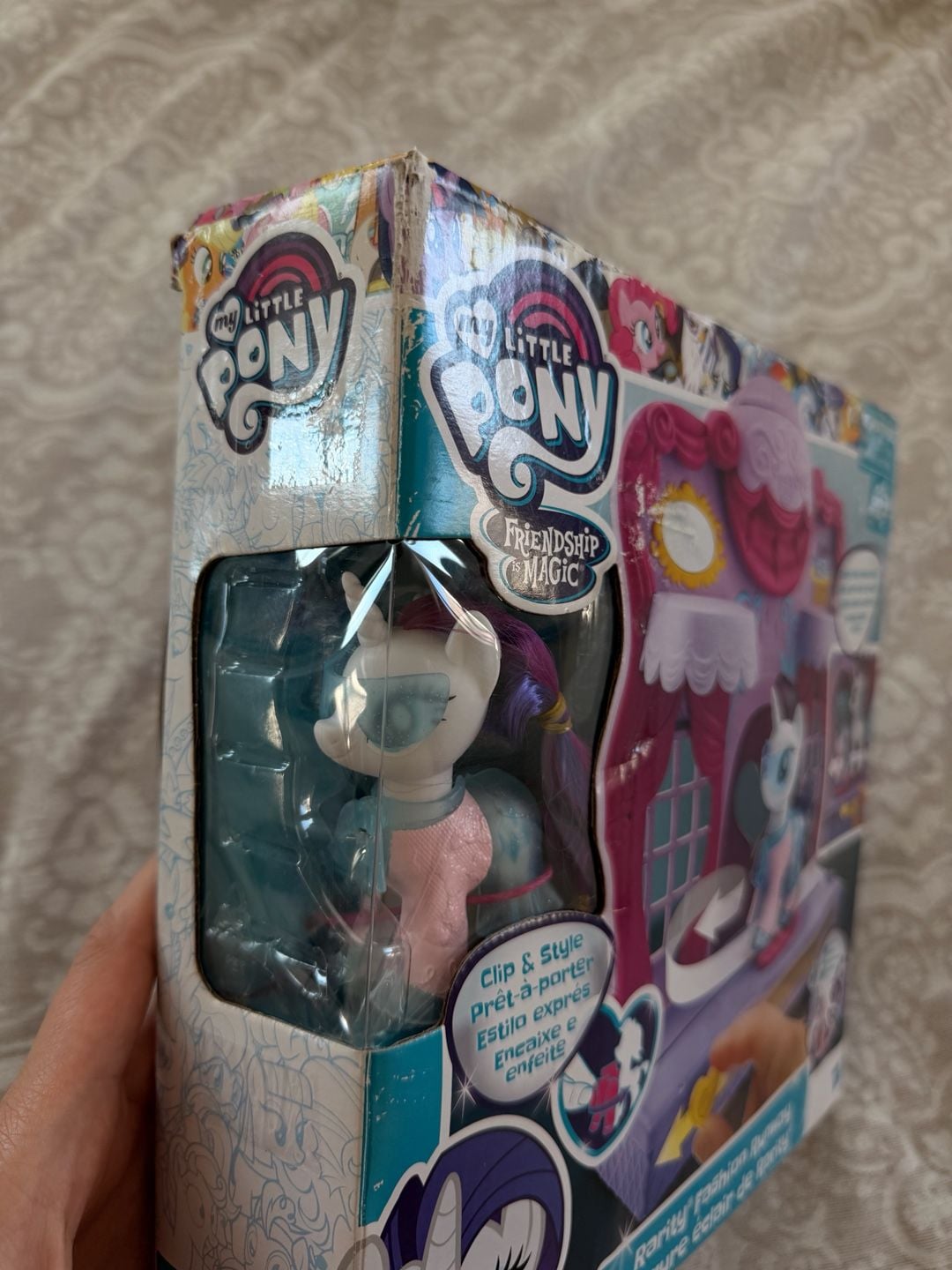 My Little Pony Rarity Fashion Runway Playset 8