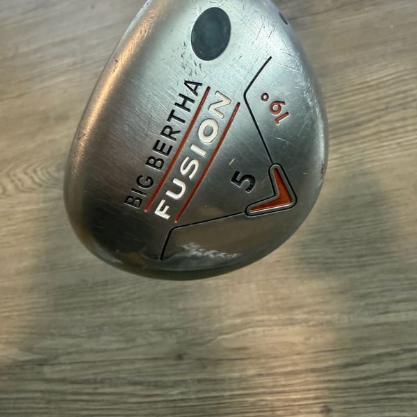 Callaway Big Bertha Fusion 5 Wood 19 Degree Aldila NVS