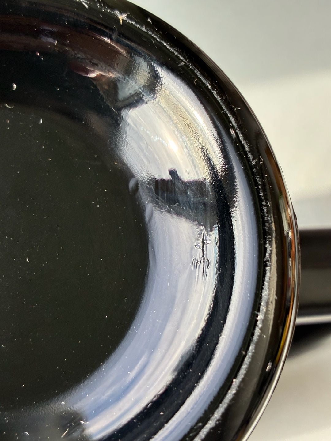 Chicago Band 1986 Vintage Black Glass Mug 6