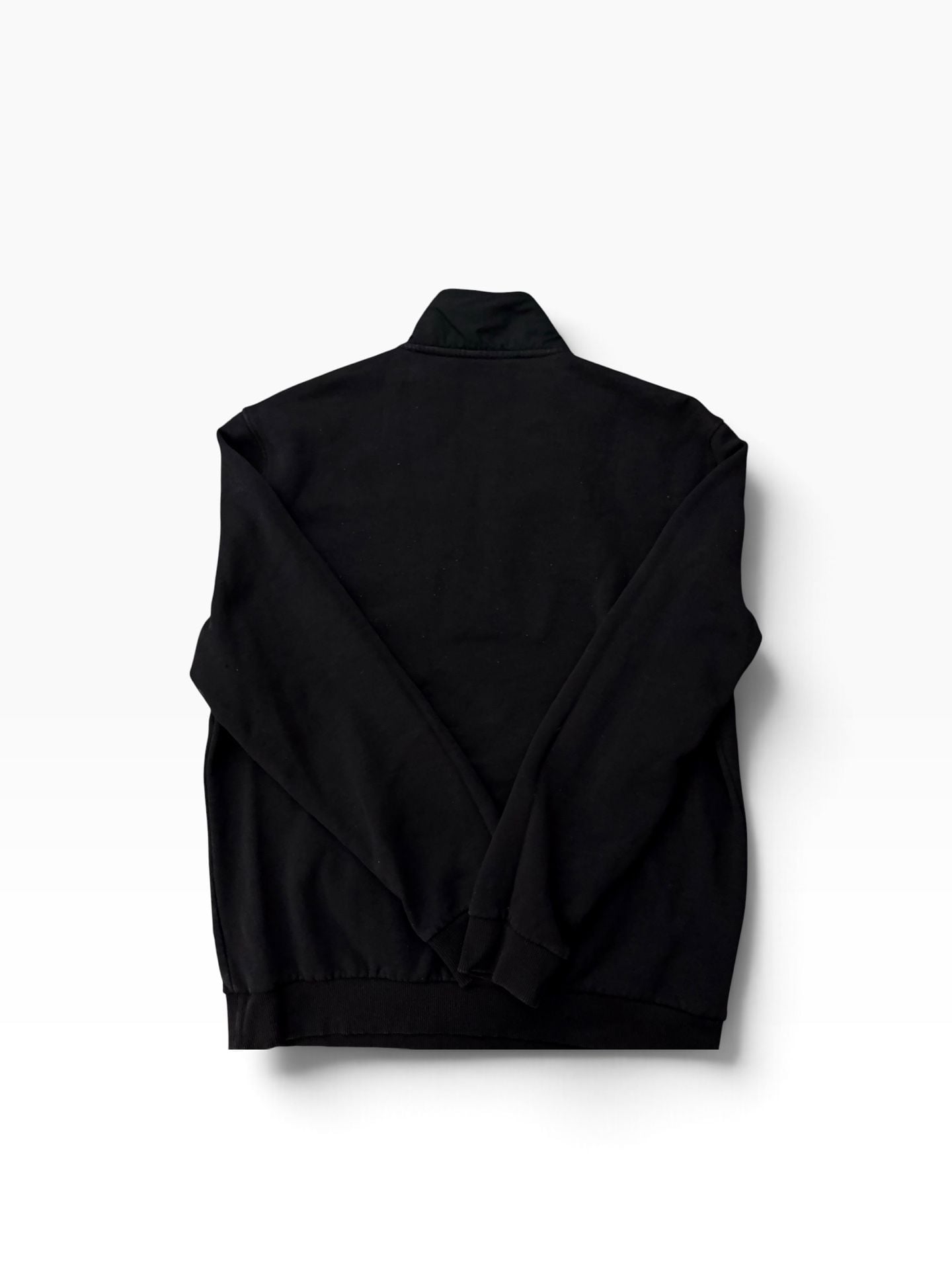 Calvin Klein Mixed-Media Quarter-Zip Pullover Black XL 9
